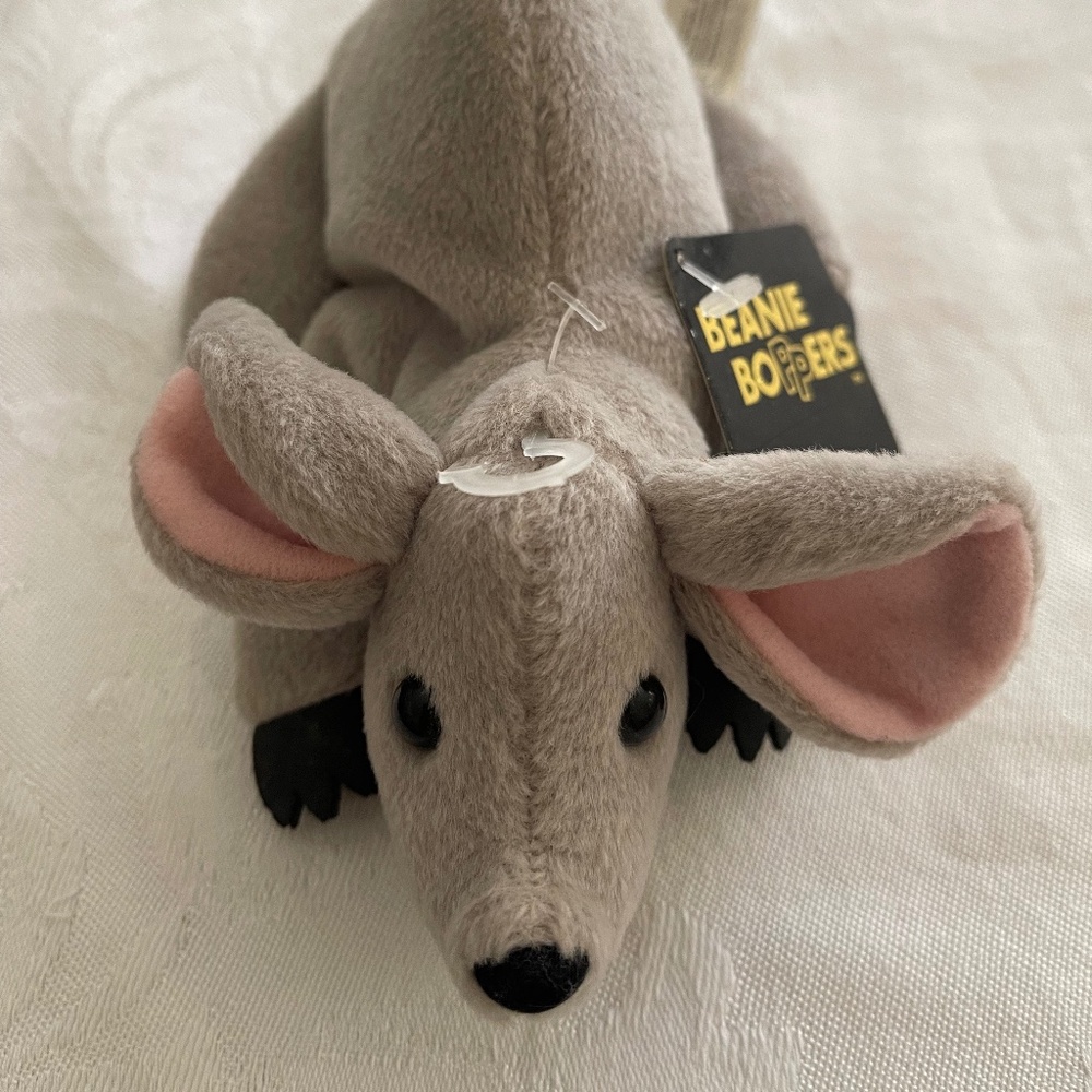 24K BEANIE BOPPERS LIMBURGER The Mouse Plush